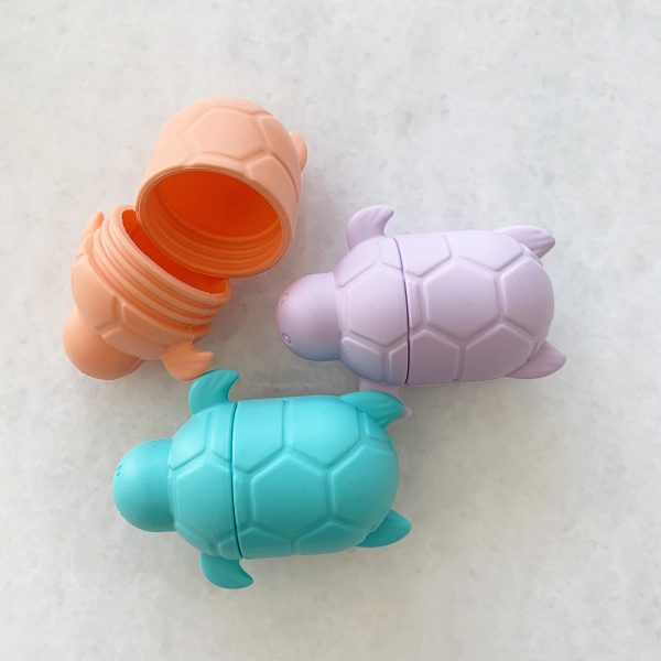 Scrunch – Badspeelgoed – 3 Vrolijke Schildpadden in Tropische Kleuren